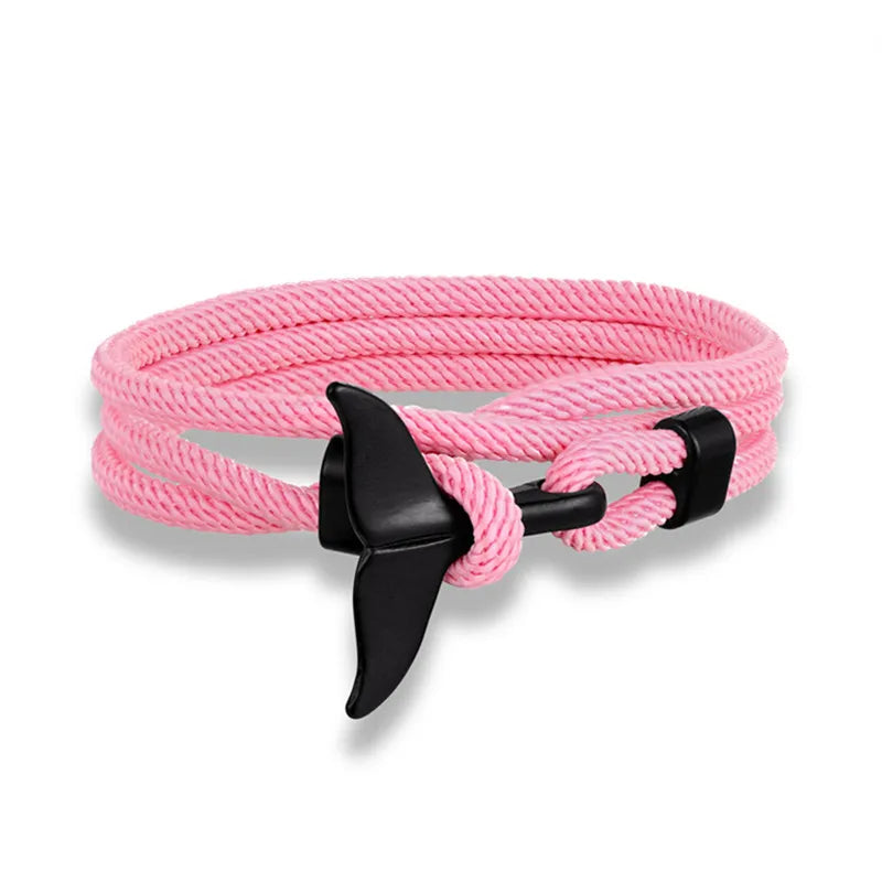 Nautical Whale Tail Bracelet