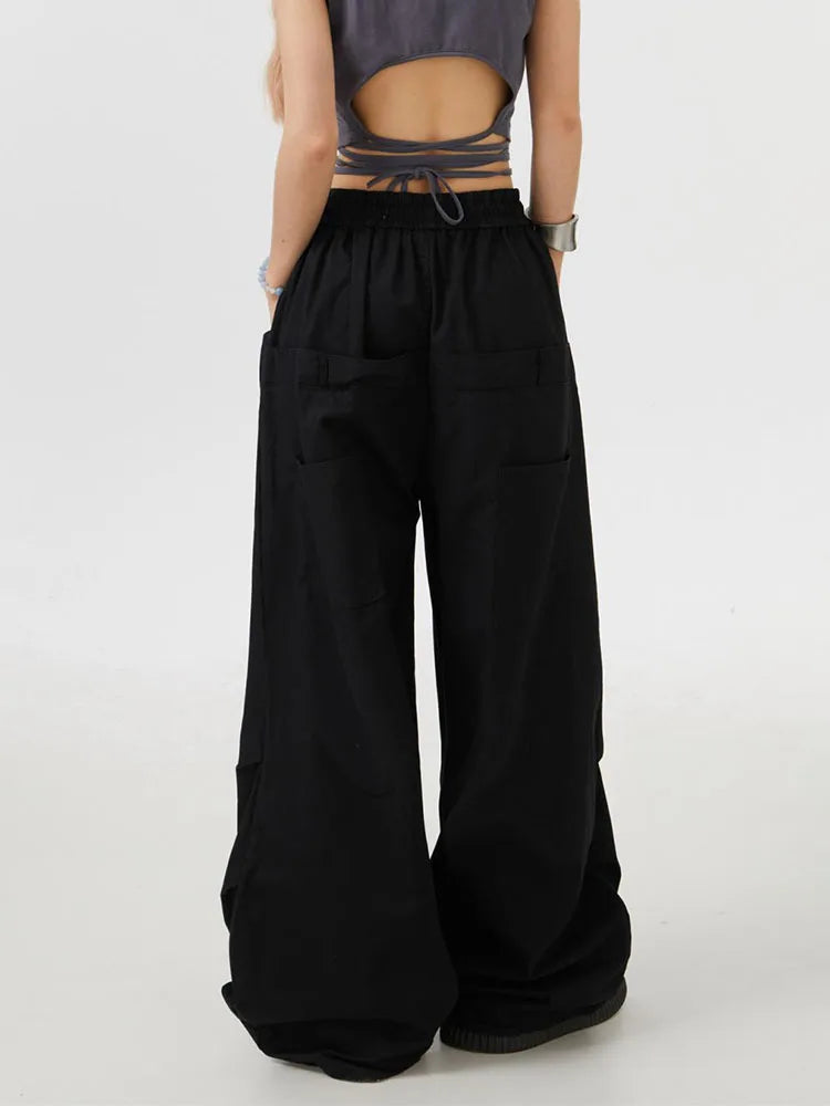 Y2K High-Waist Cargo Pants