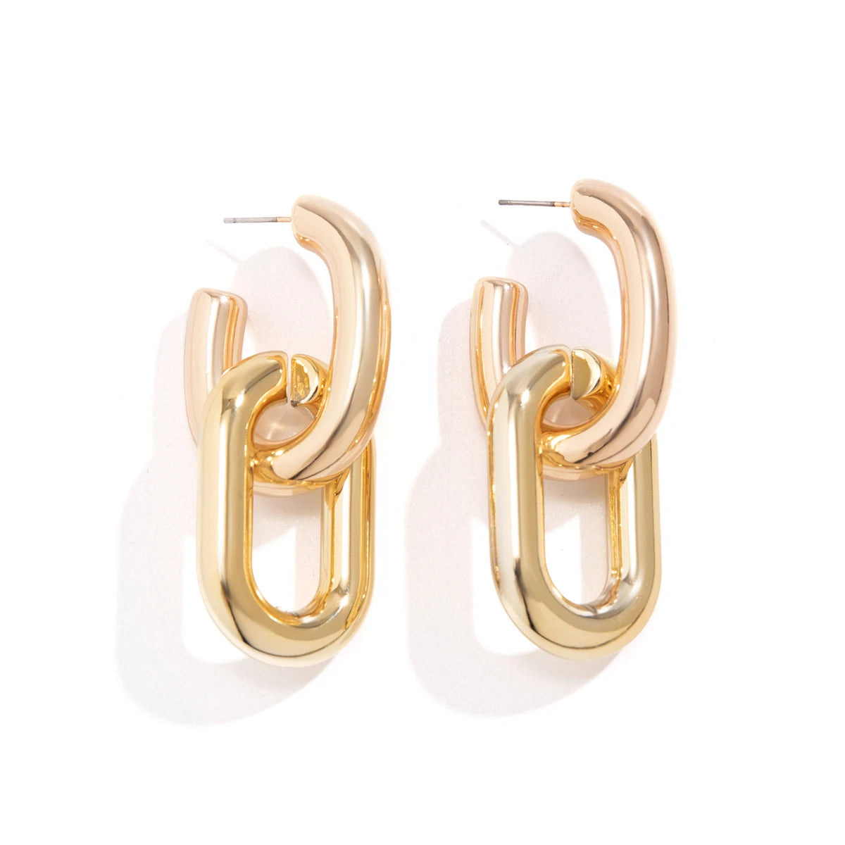 Vintage Geometric Hoop Earrings