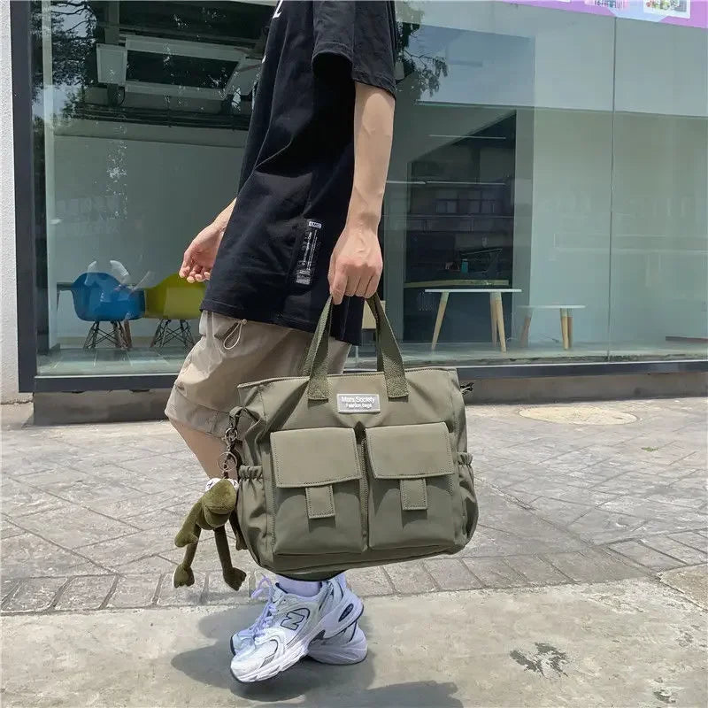 Waterproof Multi-Pocket Shoulder Bag