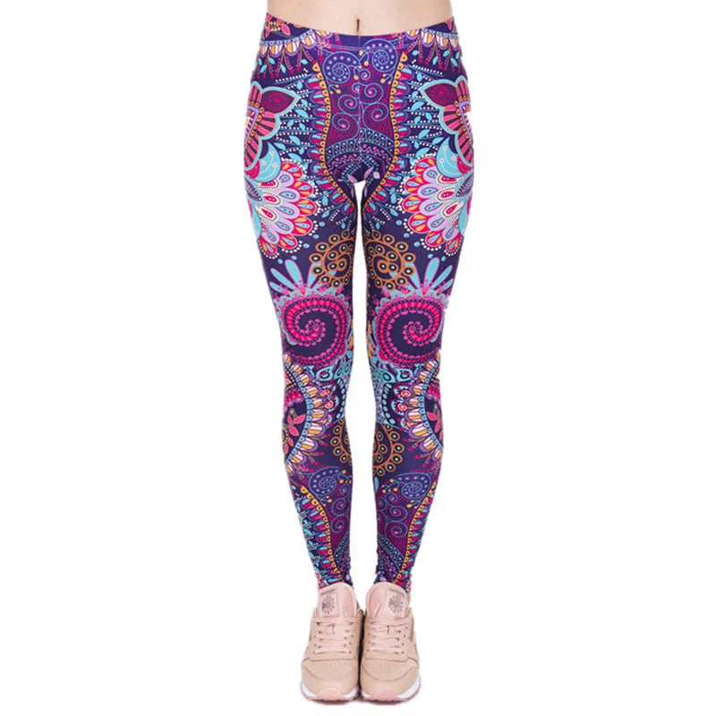 Ombre High-Waist Fitness Leggings