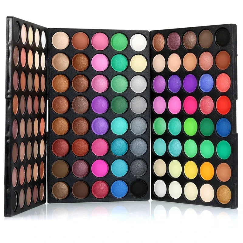 120-Color Glitter Eyeshadow Palette