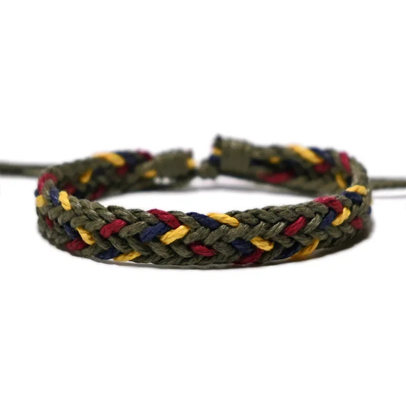 Vintage Cotton Rope Bracelet