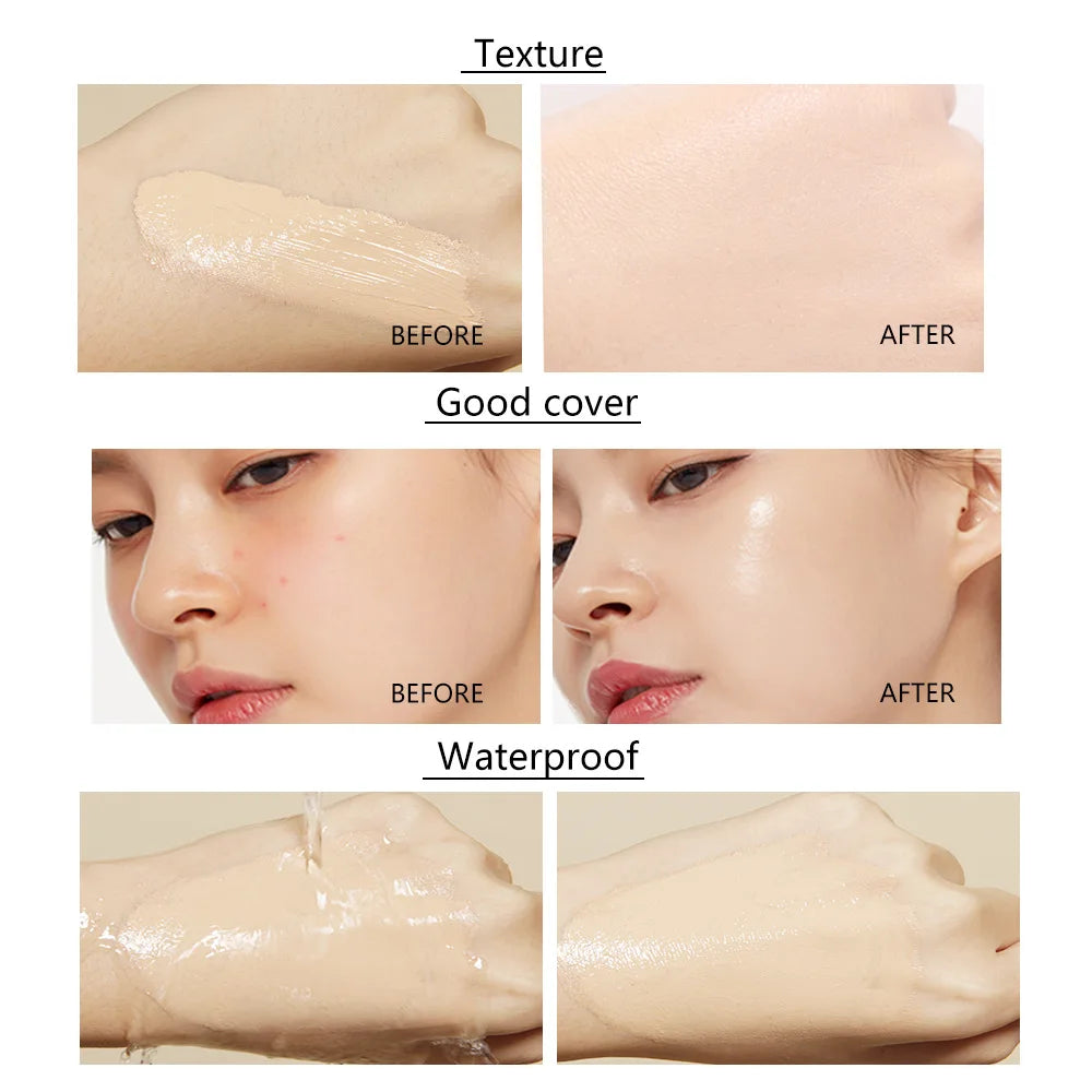 Long-Wear Blemish Concealing Foundation