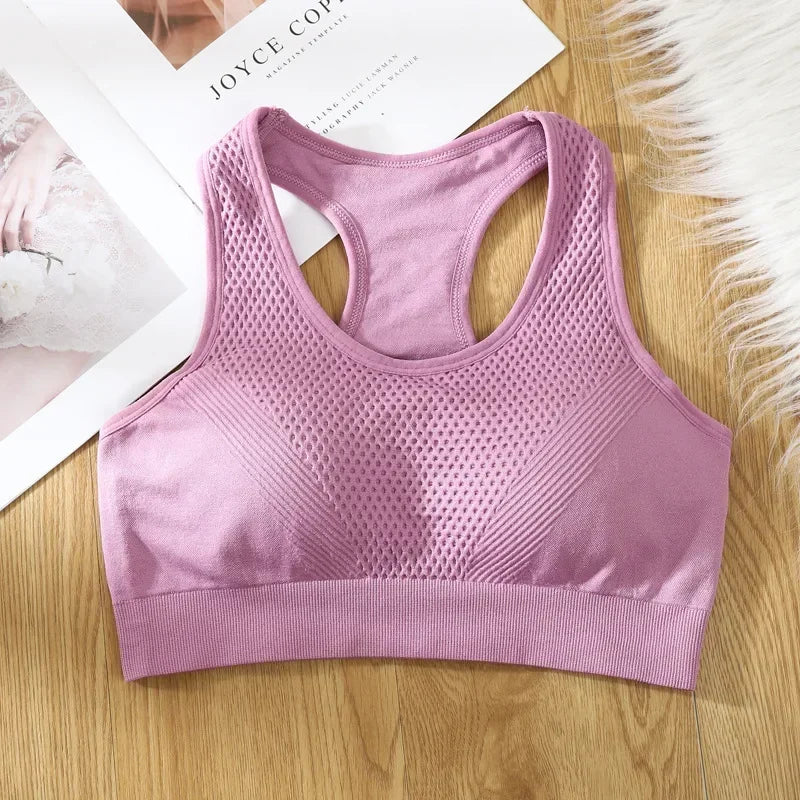 Double-Layer Padded Sports Bra