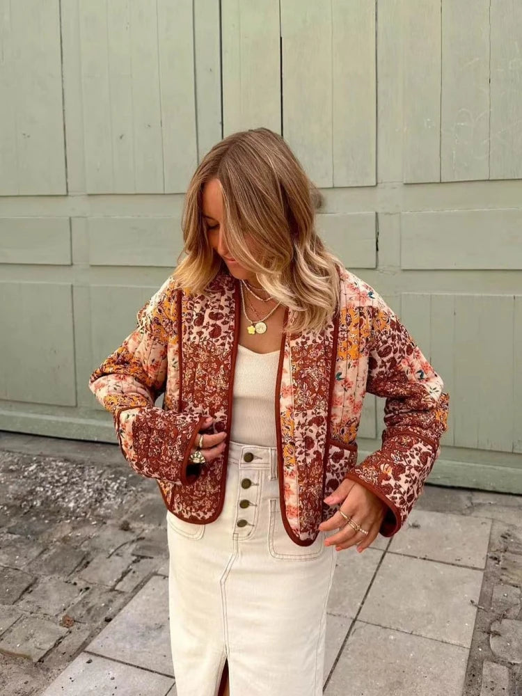 Vintage Patchwork Cotton Jacket