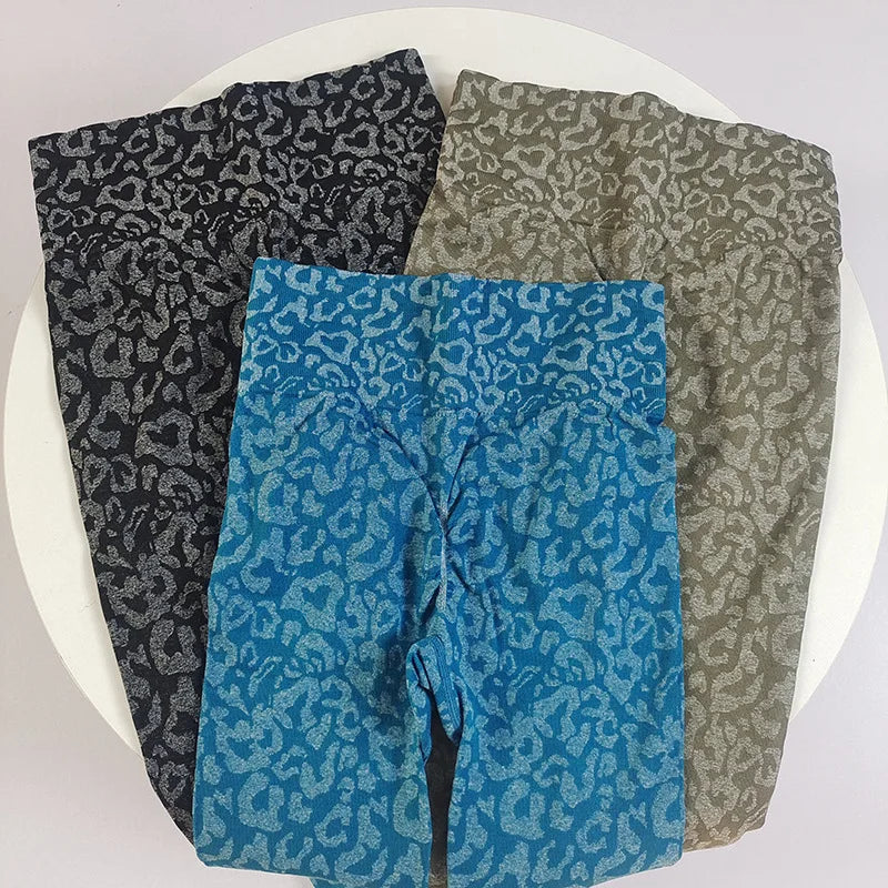 Leopard High-Waist Yoga Leggings