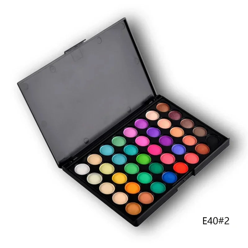 120-Color Glitter Eyeshadow Palette