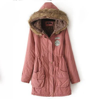 Hooded Fleece-Lined Winter Parka