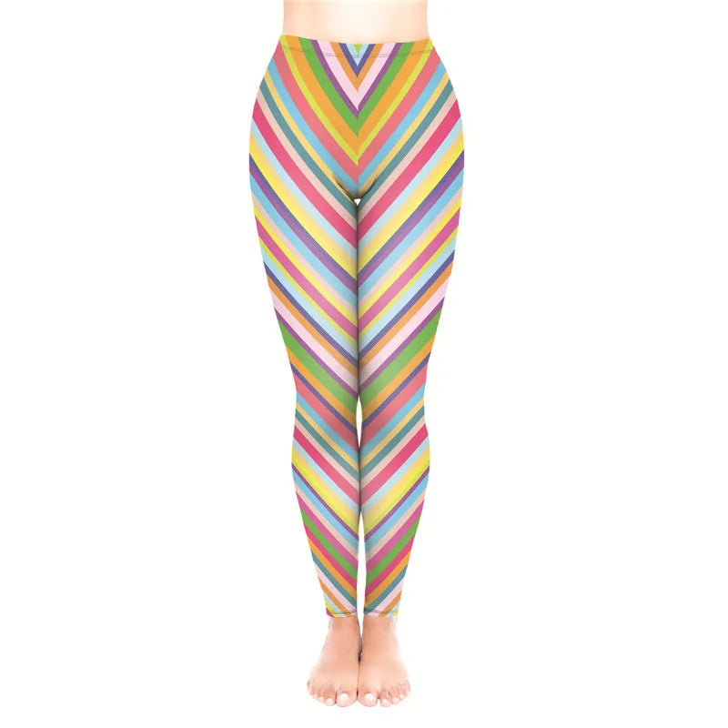 Ombre High-Waist Fitness Leggings