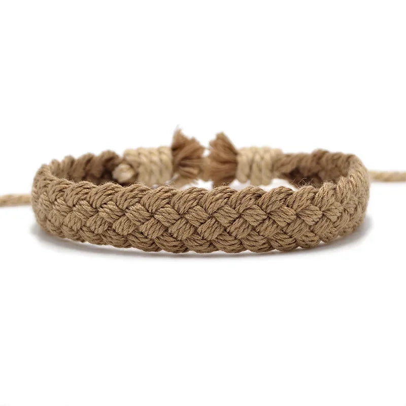 Vintage Cotton Rope Bracelet