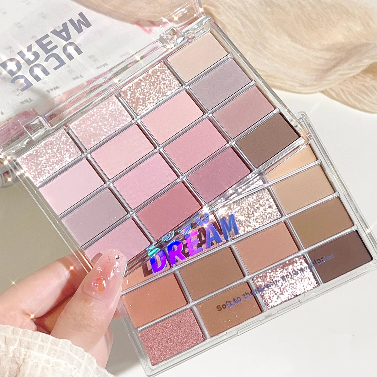 Earth-Tone Matte Shimmer Palette