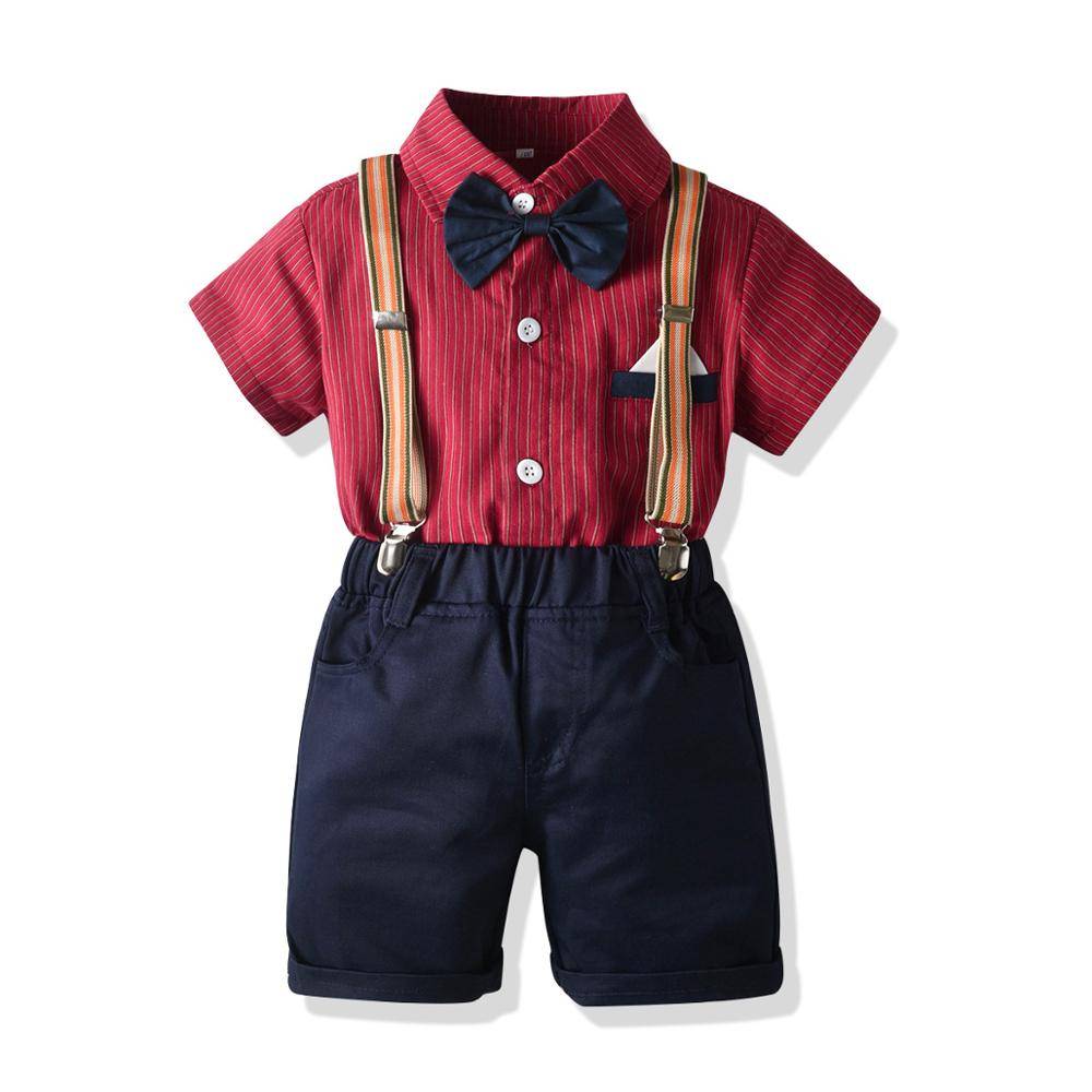 Baby Boys' Formal Suit with Bow Pageboy Color : Multicolored 