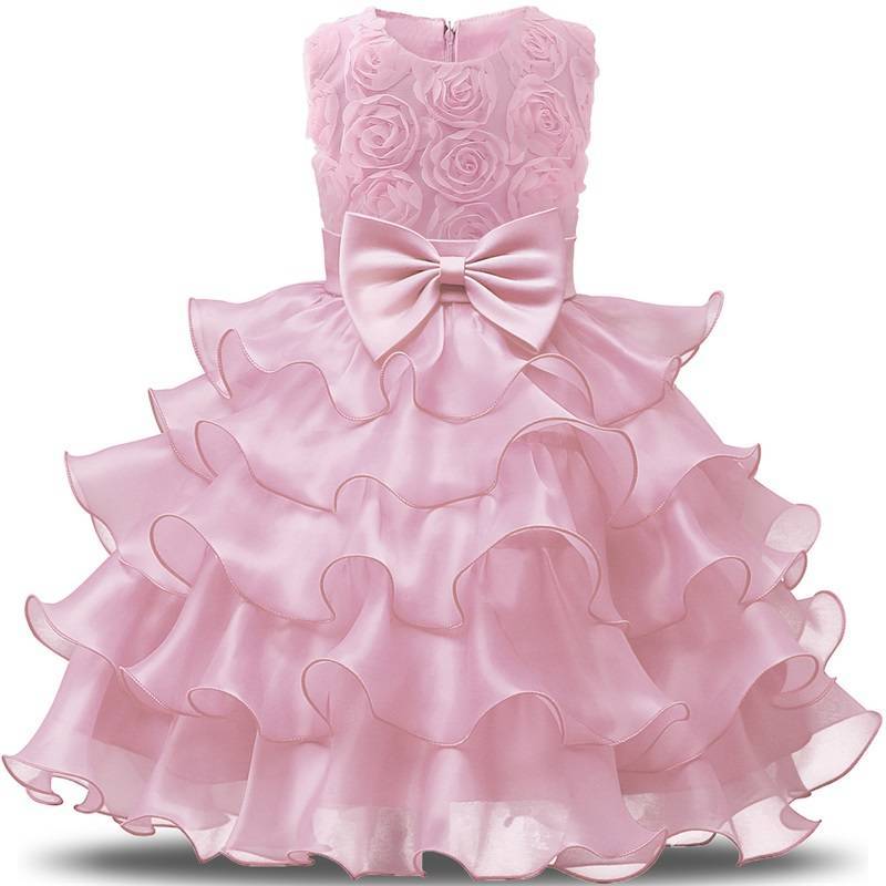 Girl's Ball Gown Dress for Wedding / Birthday Flowergirl Color : F|B|H|L|M|Z|AB|AF|AH|AHU|AL|AQL|AQZ|ASZ|AM|Navy Blue 